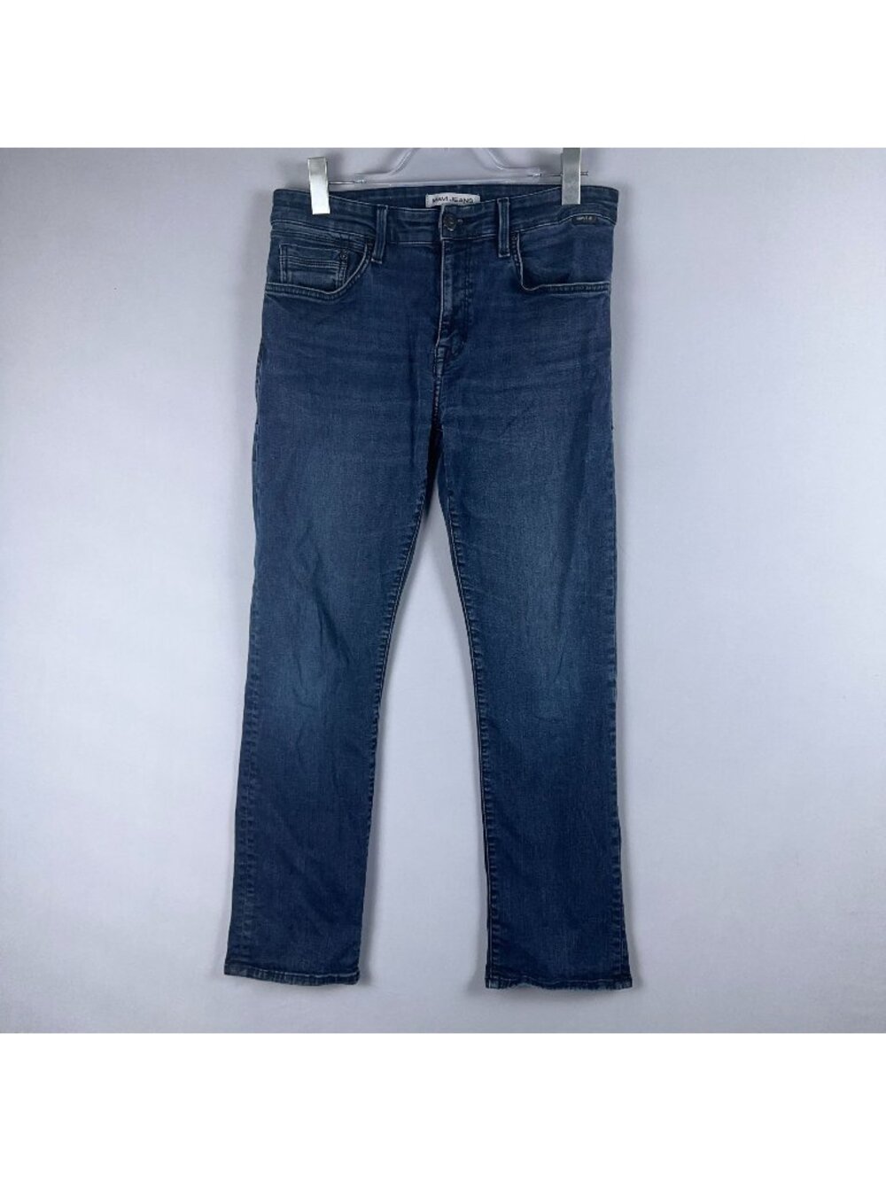 Mavi Jeans Mens Size 32x30 Zach Straight Leg Mid Rise Blue Medium Wash